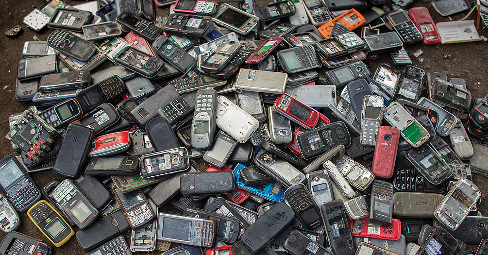 image of cell phones