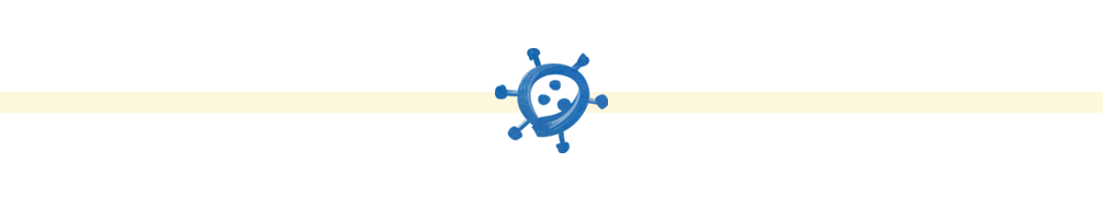 Sketch of a COVID virus