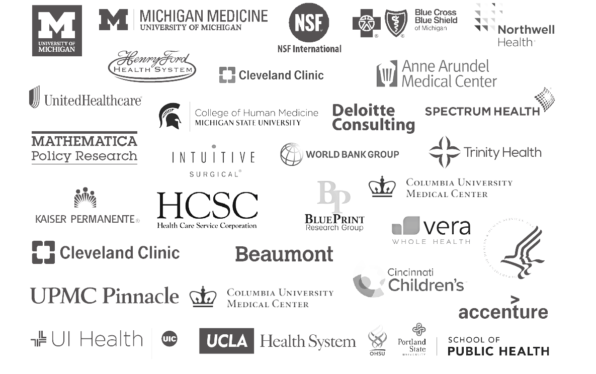 logos of companies where HMP alumni work