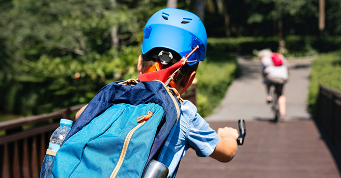 IN THE NEWS: Approximately 1 in 5 kids Never Wears a Helmet Bike Riding