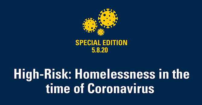 Homelessness in the time of Coronavirus